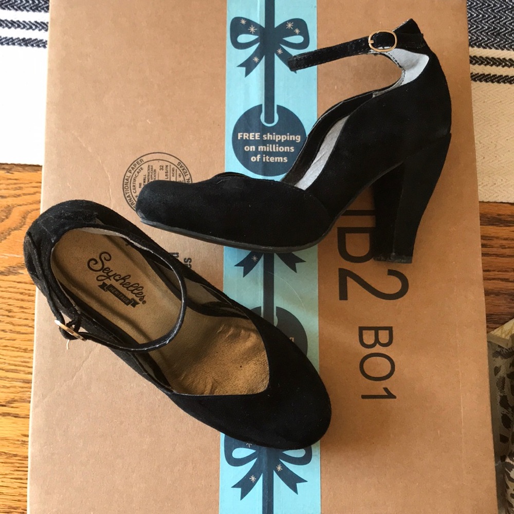 Black heels